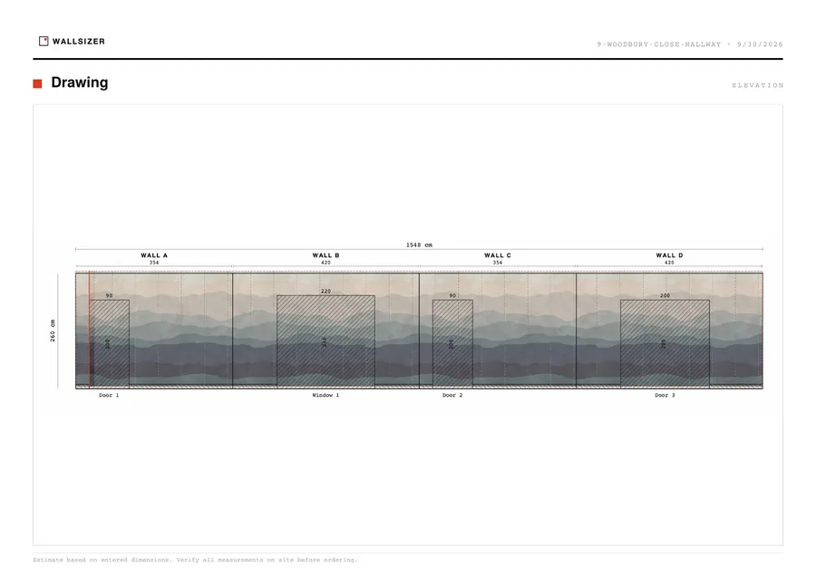 Page 2: drawing to scale